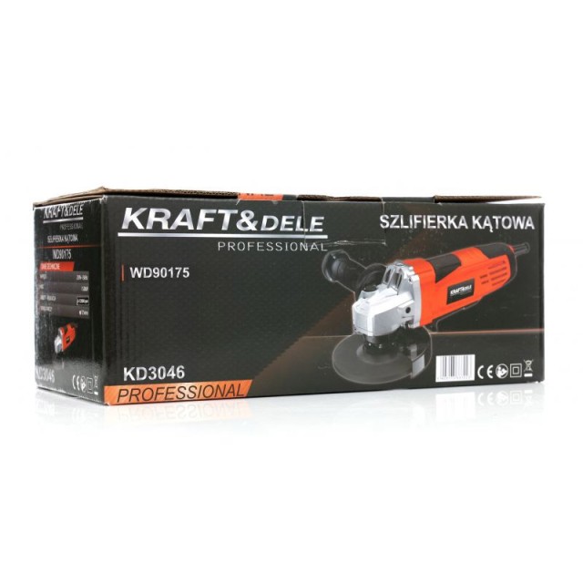 Γωνιακός Τροχός - Λειαντήρας 125 mm 1500 W Kraft&Dele KD-3046