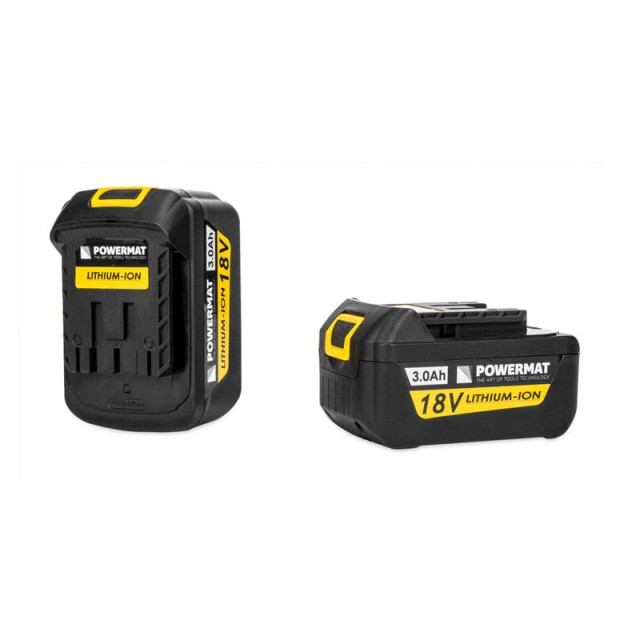 Γωνιακός Τροχός Μπαταρίας 18 V 125 mm POWERMAT PM-CAG-18V