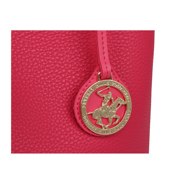 Γυναικεία Τσάντα Χειρός Χρώματος Φούξια Beverly Hills Polo Club 402...
