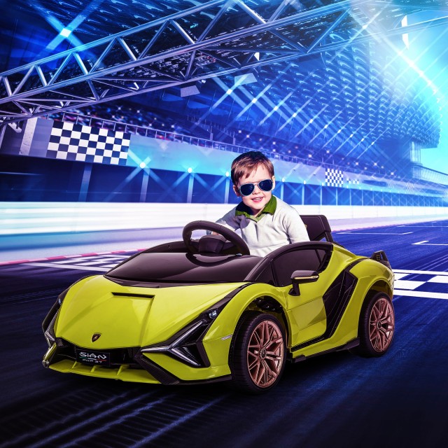 HOMCOM Ηλεκτρικό αυτοκίνητο για παιδιά Lamborghini Et? 3-5 ετών - Π...