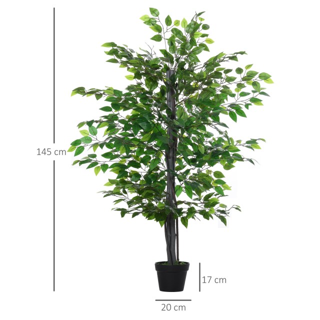 Outsunny Τεχνητό Banyan Tree, ψεύτικο φυτό εσωτερικού και εξωτερικο...