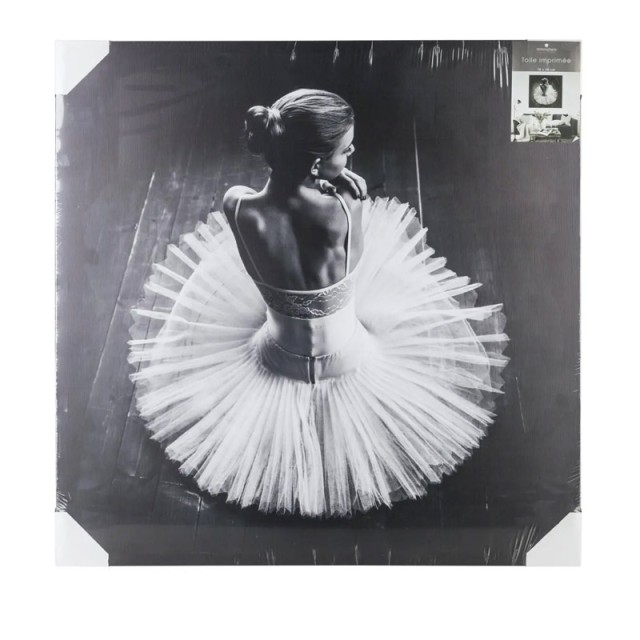 Υφασμάτινος Πίνακας σε Καμβά 78 x 78 cm Dancer Atmosphera 158211