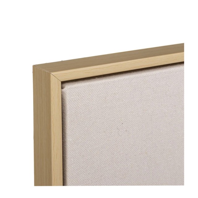 Υφασμάτινος Πίνακας σε Καμβά 53 x 73 cm Χρώματος Γκρι Atmosphera 185901-D1-Grey