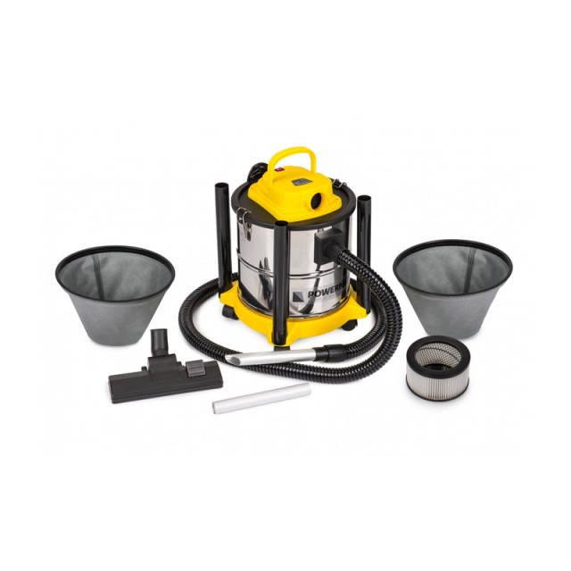 Ηλεκτρική Σκούπα για Στάχτες 20 L POWERMAT PM-ESP-2000