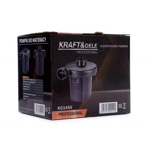 Ηλεκτρική Αντλία - Τρόμπα Αέρος 12V / 220V Kraft&Dele KD-1488