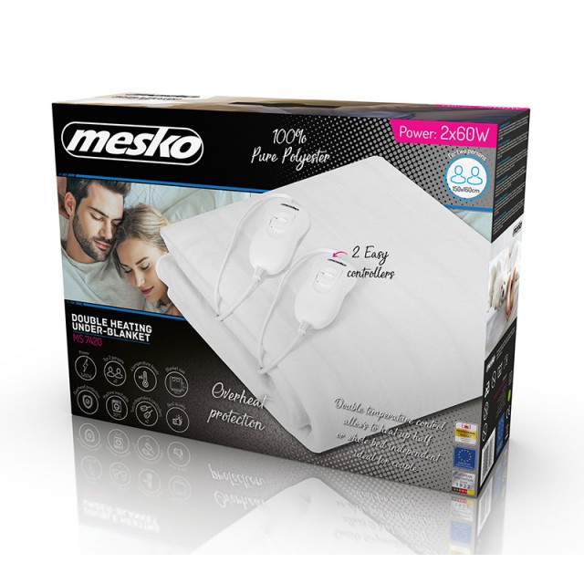 Ηλεκτρική Κουβέρτα Mesko Διπλή MS-7420