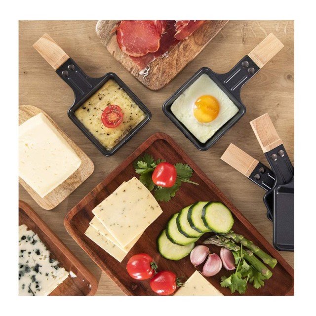 Ηλεκτρική Ψησταριά Raclette 1200 W Cecotec Grill 8400 Wood MixGrill...
