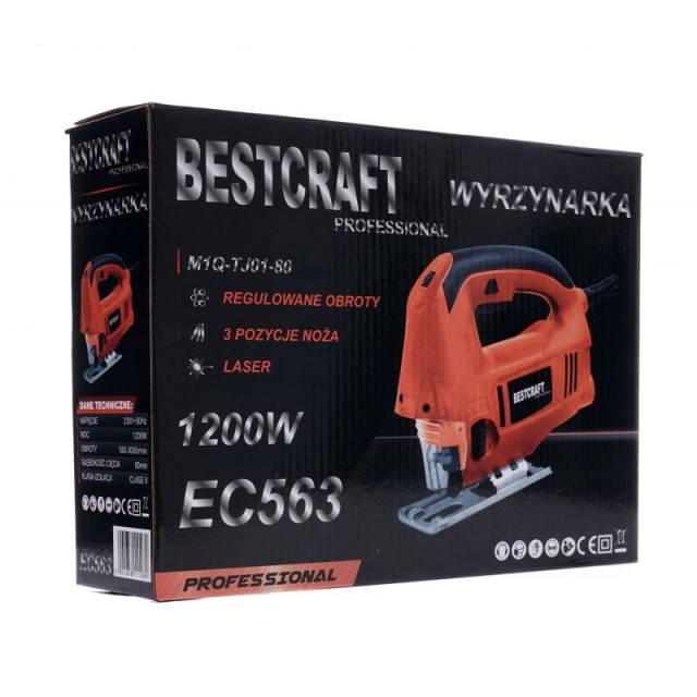 Ηλεκτρική Σέγα 1200 W BESTCRAFT EC-563