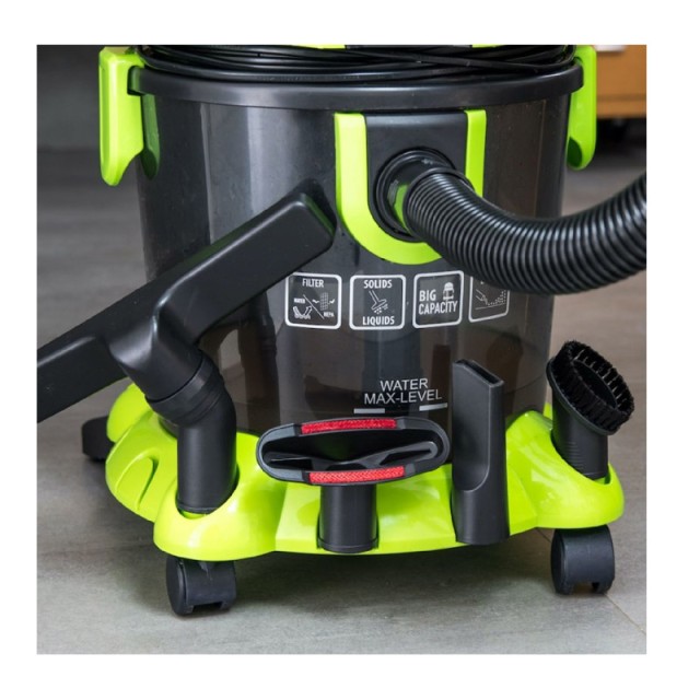 Ηλεκτρική Σκούπα για Στερεά και Υγρά 15 Lt 1400 W Cecotec Conga Wet&Dry T Sled CEC-08110