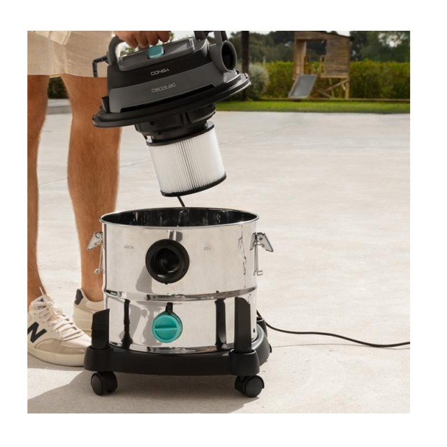 Ηλεκτρική Σκούπα για Στερεά και Υγρά 20 Lt 1400 W Cecotec Conga Roc...