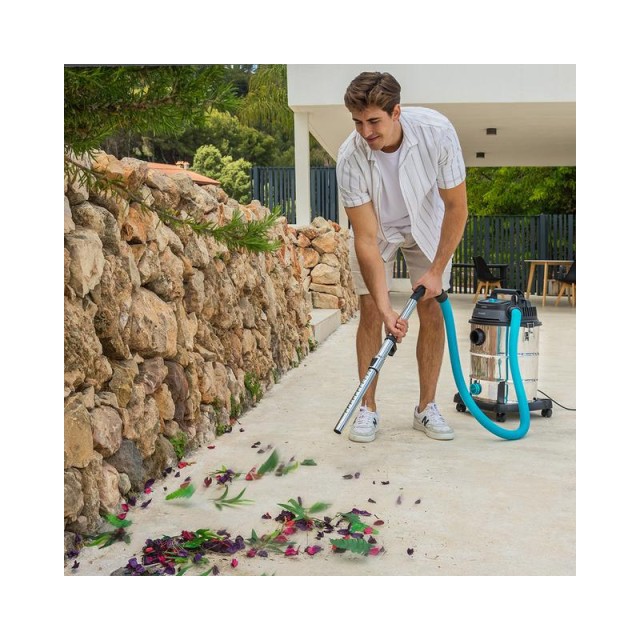 Ηλεκτρική Σκούπα για Στερεά και Υγρά 30 Lt 1600 W Cecotec Conga RockStar Wet&Dry Steel Max Pro CEC-08115