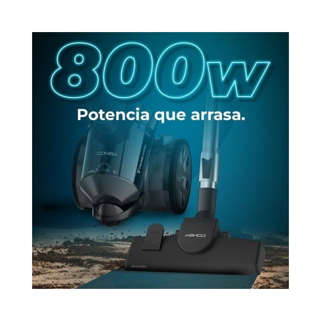 Ηλεκτρική Σκούπα Χωρίς Σακούλα 2 Lt 800 W Cecotec Conga RockStar Mu...