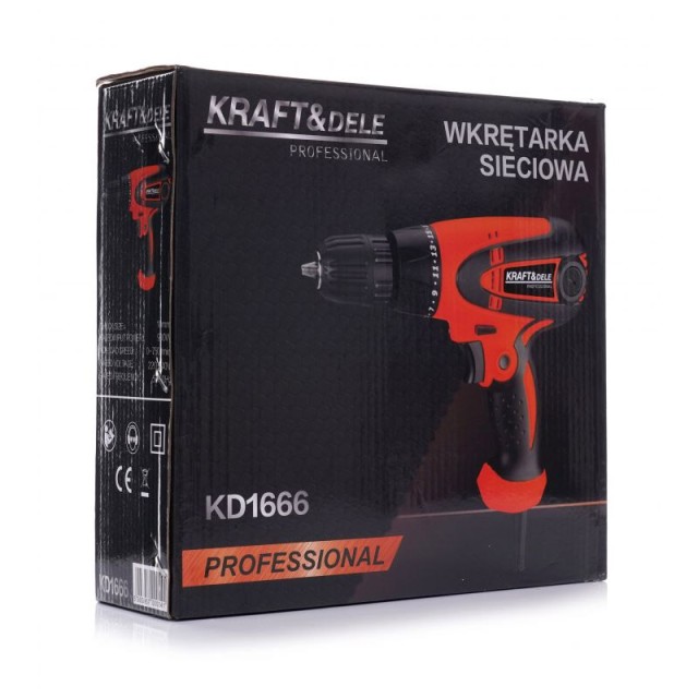 Ηλεκτρικό Δραπανοκατσάβιδο 900 W Kraft&Dele KD-1666