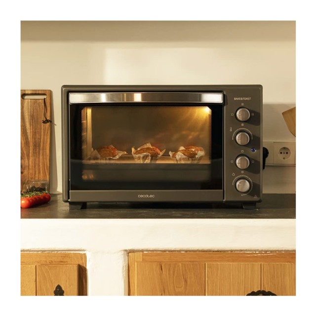 Ηλεκτρικό Φουρνάκι Cecotec Bake & Toast 4500 Gyro Χρώματος Μαύρο CEC-02247