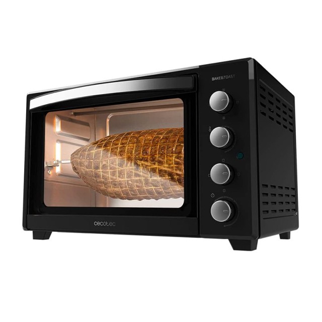 Ηλεκτρικό Φουρνάκι Cecotec Bake & Toast 4500 Gyro Χρώματος Μαύρο CEC-02247
