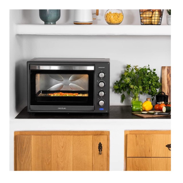 Ηλεκτρικό Φουρνάκι Cecotec Bake & Toast 6000 Gyro Χρώματος Μαύρο CEC-02249