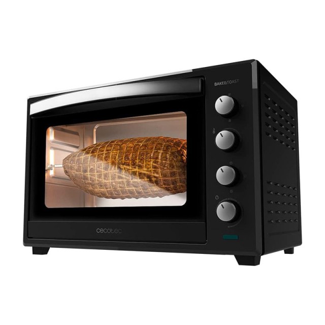 Ηλεκτρικό Φουρνάκι Cecotec Bake & Toast 6000 Gyro Χρώματος Μαύρο CEC-02249