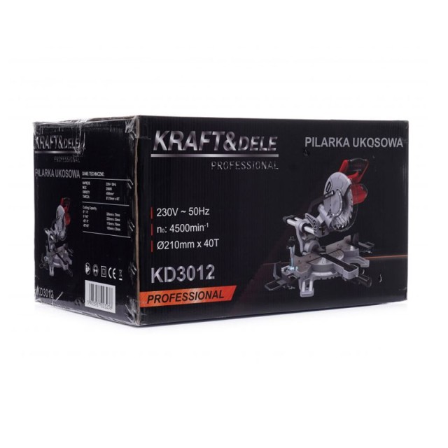 Ηλεκτρικό Φαλτσοπρίονο με Laser 2500 W Kraft&Dele KD-3012