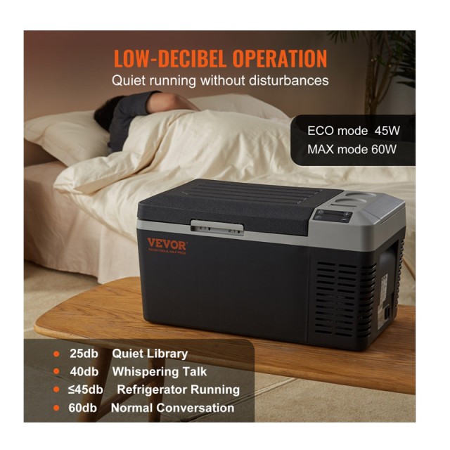 Ηλεκτρικό Φορητό Ψυγείο 20 Lt 60W 12/24V VEVOR WLCGXCZBXD20LIXTQV2