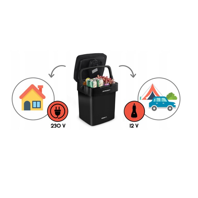 Ηλεκτρικό Φορητό Ψυγείο Θερμαντήρας 32 Lt 12 V Icemax Berdsen 3825