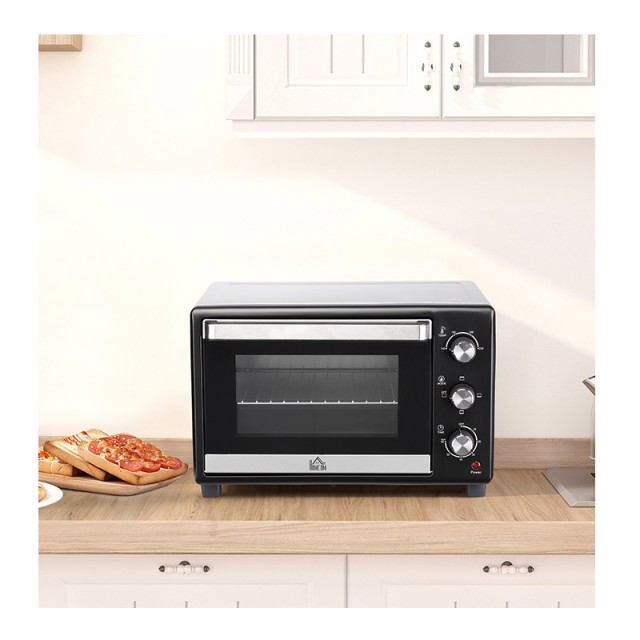 Ηλεκτρικό Φουρνάκι 28 Lt 1600 W HOMCOM 800-086