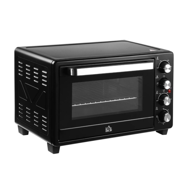 Ηλεκτρικό Φουρνάκι 32 Lt 1600 W HOMCOM 800-087BK