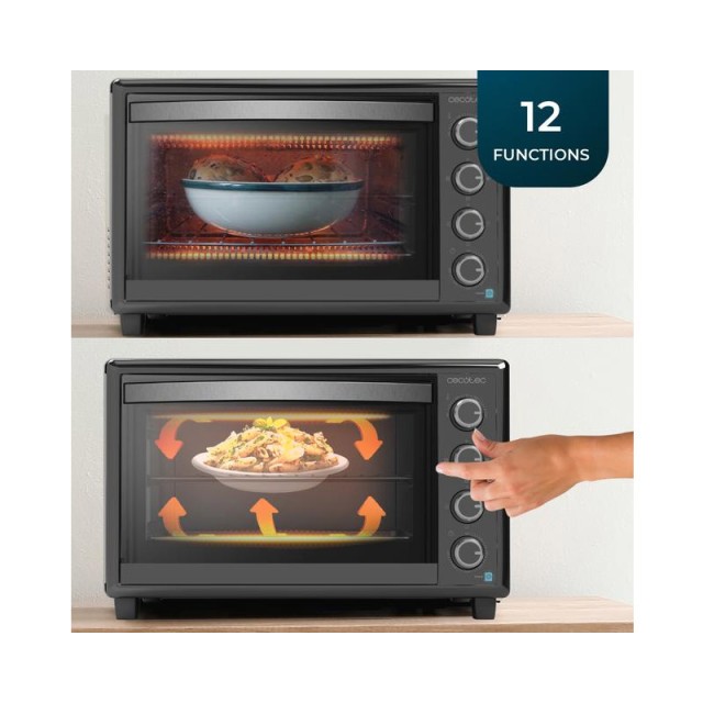 Ηλεκτρικό Φουρνάκι Cecotec Bake & Toast 4600 Gyro Black CEC-03820