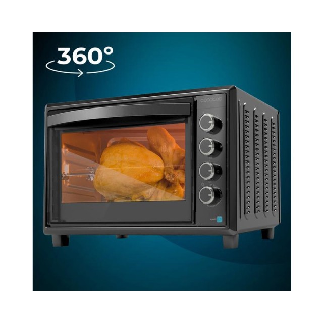 Ηλεκτρικό Φουρνάκι Cecotec Bake & Toast 6090 Gyro Black CEC-03822