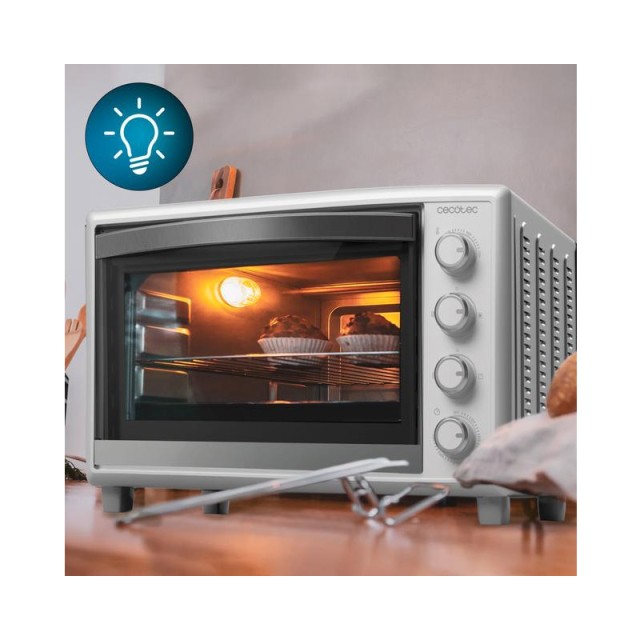 Ηλεκτρικό Φουρνάκι Cecotec Bake & Toast 6090 Gyro White CEC-03821