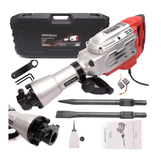 Ηλεκτρικό Κατεδαφιστικό Πιστολέτο 45J HEX SDS 1700 W Kraft&Dele KD-1549