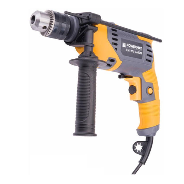 Ηλεκτρικό Κρουστικό Δράπανο 1600 W POWERMAT PM-WU-1600M