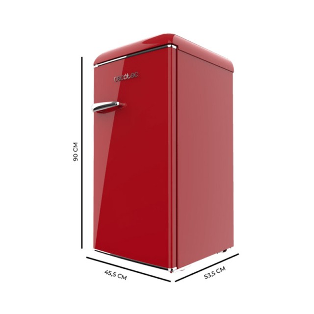 Ηλεκτρικό Mini Ψυγείο 90 Lt Cecotec Bolero CoolMarket TT Origin Red CEC-02736