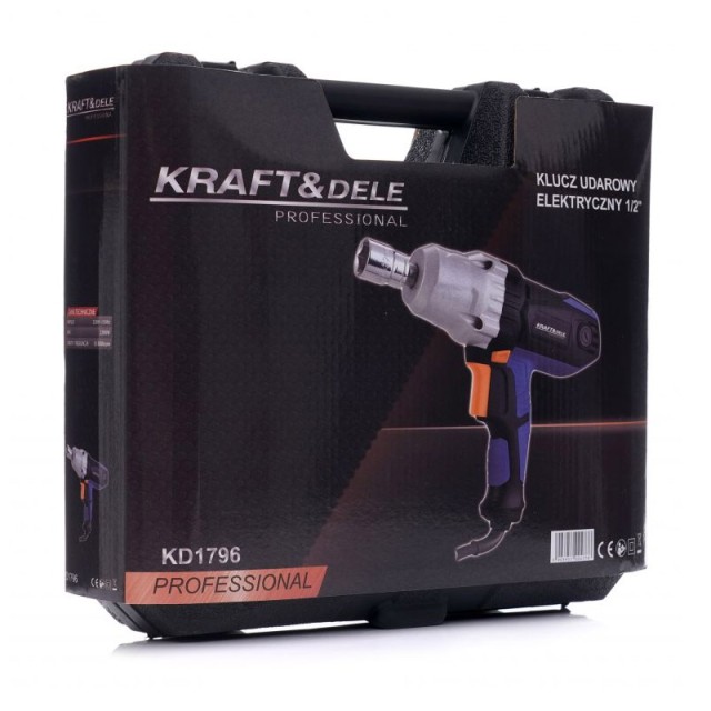 Ηλεκτρικό Μπουλονόκλειδο 1/2 2200 W Kraft&Dele KD-1796