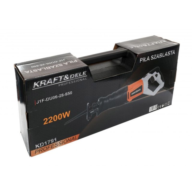 Ηλεκτρικό Παλινδρομικό Πριόνι 2200 W Kraft&Dele KD-1791