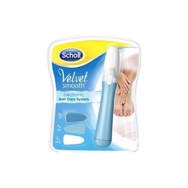 Ηλεκτρικό Σύστημα Περιποίησης Νυχιών Scholl Velvet Smooth DXDP010