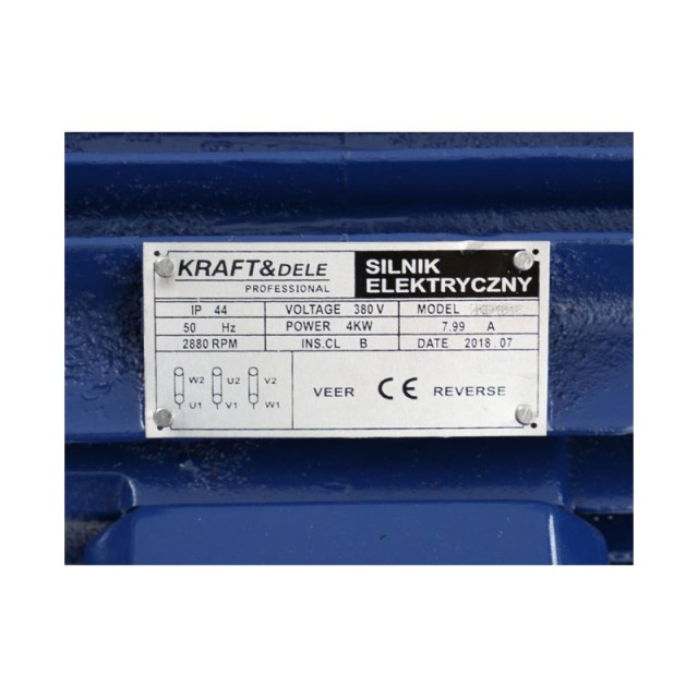 Ηλεκτρικός Κινητήρας 4.0 kW 380 V Kraft&Dele KD-1818
