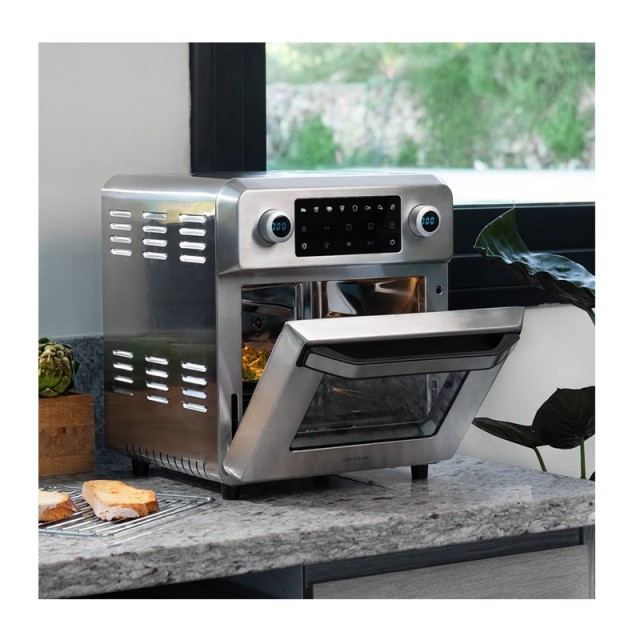 Ηλεκτρικός Φούρνος με Αέρα 14 Lt 1700 W Cecotec Bake&Fry 1400 Touch Steel CEC-02257