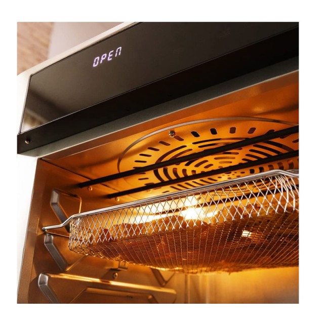 Ηλεκτρικός Φούρνος με Αέρα 30 Lt 1600 W Cecotec Bake&Fry 3000 Touch Steel CEC-02258