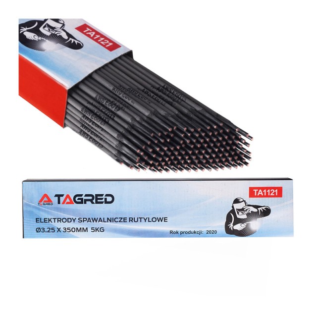Ηλεκτρόδια Συγκόλλησης Ρουτιλίου 3.25 x 350 mm 5 Kg TAGRED TA1121