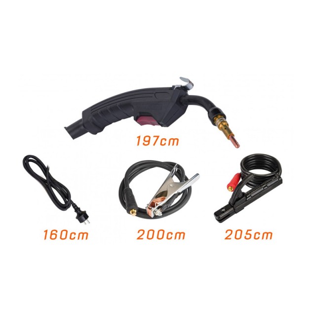 Ηλεκτροκόλληση Inverter 200A 230V MIG / MAG / MMA / LIFT-TIG POWERM...