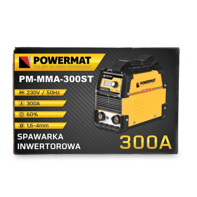 Ηλεκτροκόλληση Inverter 300A 230V IGBT POWERMAT PM-MMA-300ST
