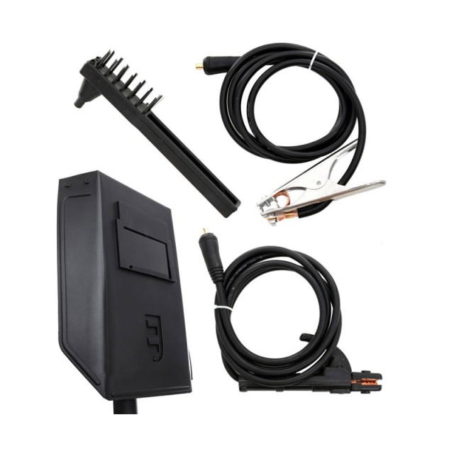 Ηλεκτροκόλληση Inverter IGBT PWM 300A 230V Χρώματος Κόκκινο Kraft&Dele KD-1864