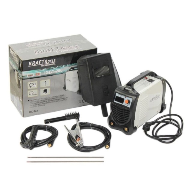 Ηλεκτροκόλληση Inverter 330A LCD 230V Kraft&Dele KD-844