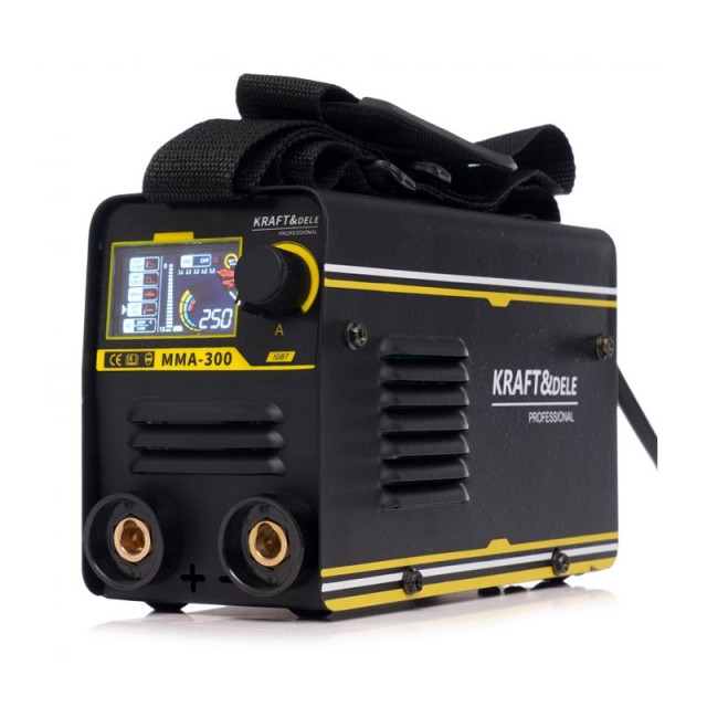 Ηλεκτροκόλληση Inverter MMA IGBT LCD 300A 230V Kraft&Dele KD-1868