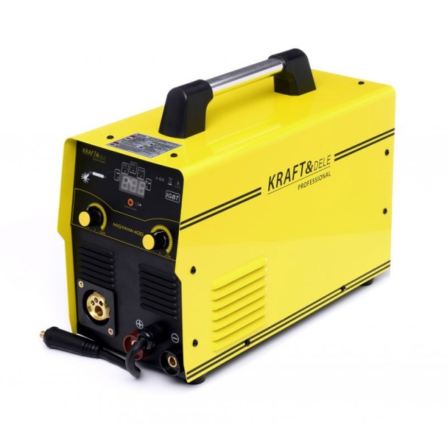 Ηλεκτροκόλληση Inverter MIG / MMA LCD 400A 230V Kraft&Dele KD-811