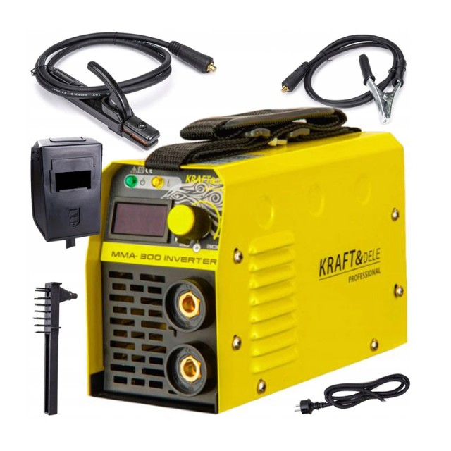 Ηλεκτροκόλληση Inverter MMA 300A LCD 230V IGBT Kraft&Dele KD-1833