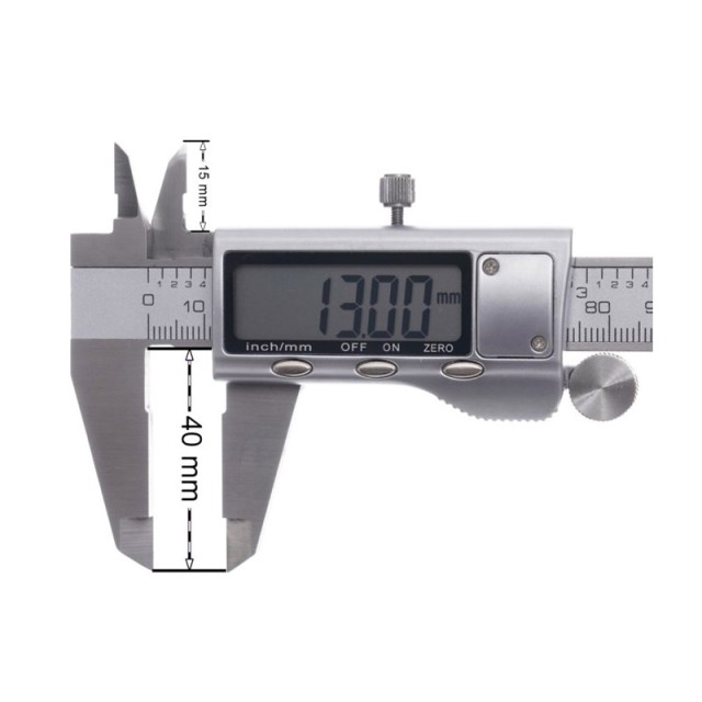 Ηλεκτρονική Δαγκάνα Μέτρησης με LCD Οθόνη 0 - 150 mm TAGRED TA4100