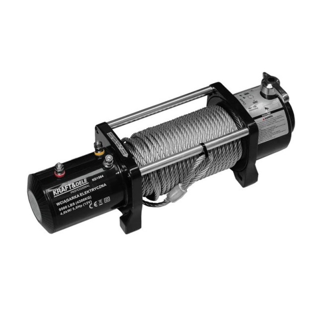 Ηλεκτρικό Παλάγκο Συρματόσχοινου 4.3 T 12 V Kraft&Dele KD-1564
