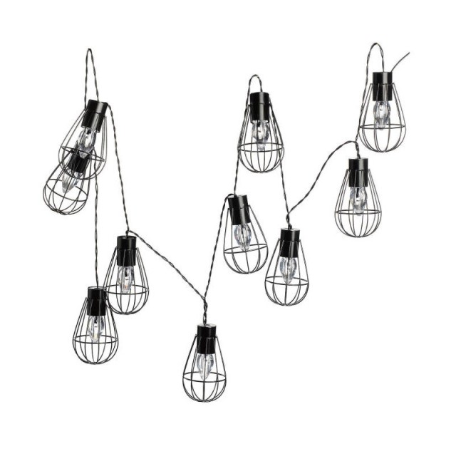 Ηλιακή Γιρλάντα 4 m με 10 LED Λαμπτήρες Bass Polska BP-BH12794