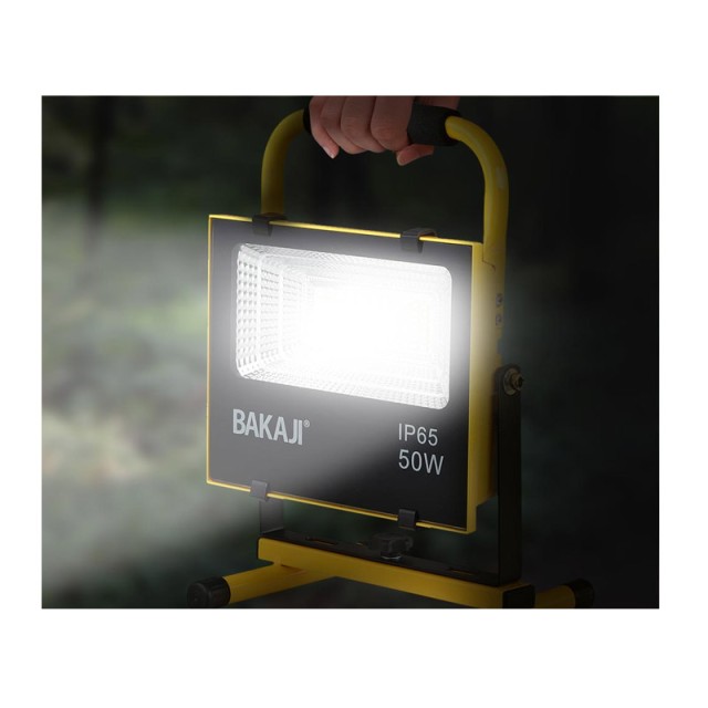 Ηλιακός Φορητός Προβολέας LED 50 W 504 Lm Bakaji 8052877973187